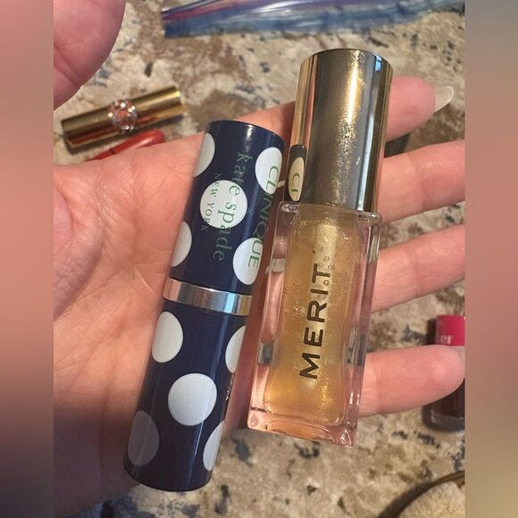 High End  Lip Stick Gloss Nude Pinks Lot Sephora Ulta Merrit Tarte YSL Mac - Picture 4 of 10